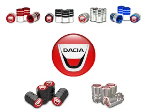 Dacia Caps Tige Valve Pneus Vélo Style Pro